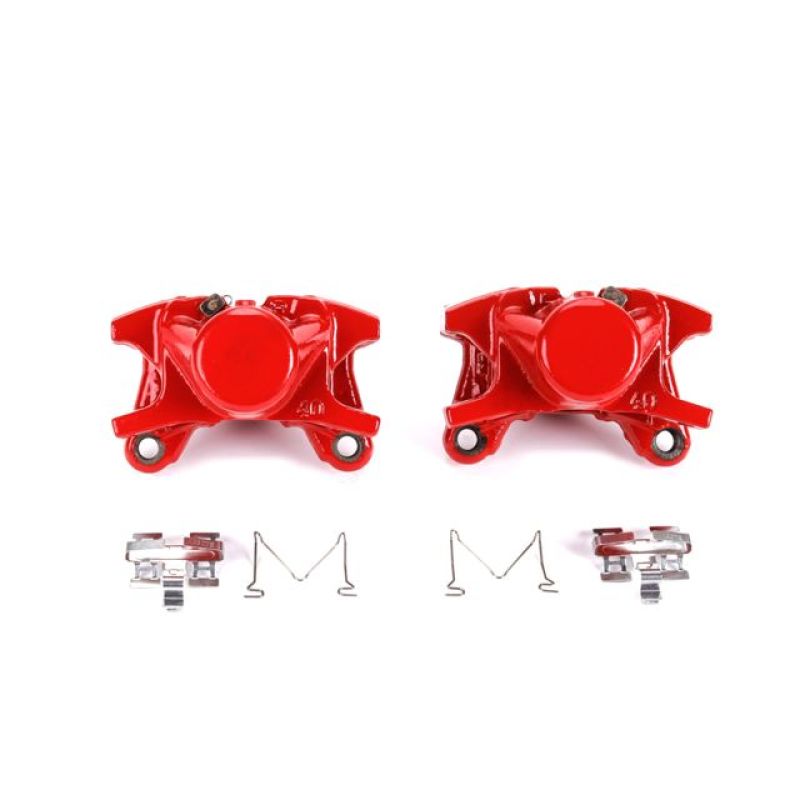 Load image into Gallery viewer, Powerstop S2838 PSB Red Calipers
