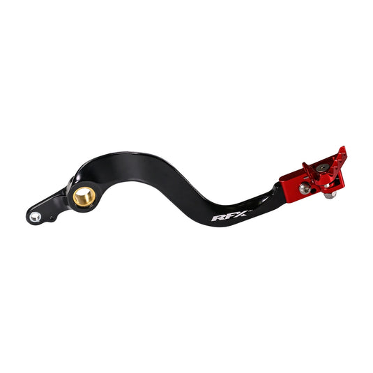 Rfx FXRB 10400 99RD Pro Series Rear Brake Pedal with Folding Tip - Red