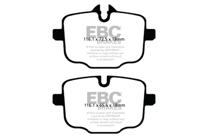 Ebc DP22089 EBC Greenstuff Brake Pad Sets