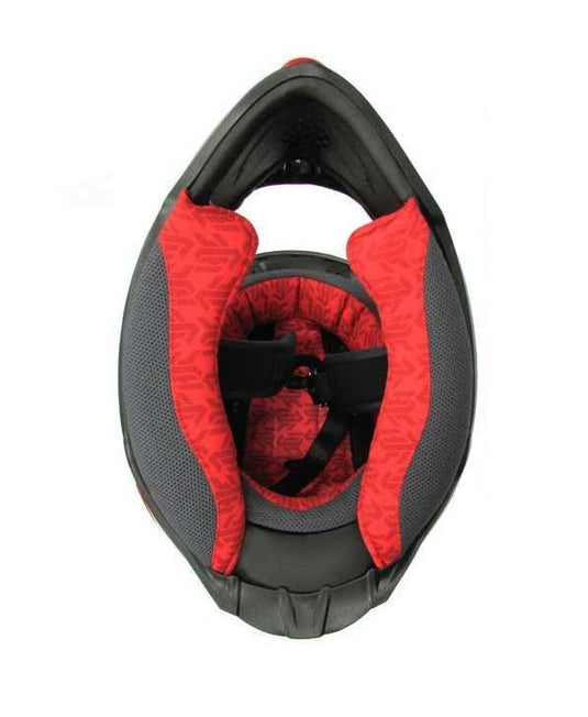 Hjc Cheek Pads for FG-X Helmets - Red - Lg/Sm (37mm)