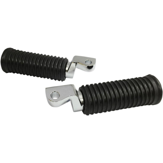 Drag Specialties 1620-1839 Rubber Driver Footpegs