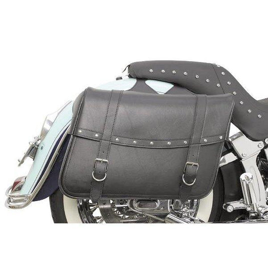 Saddlemen X021-03-042 Highwayman Slant-Style Saddlebag - Rivet - 18in.L x 6in.W x 12in.H