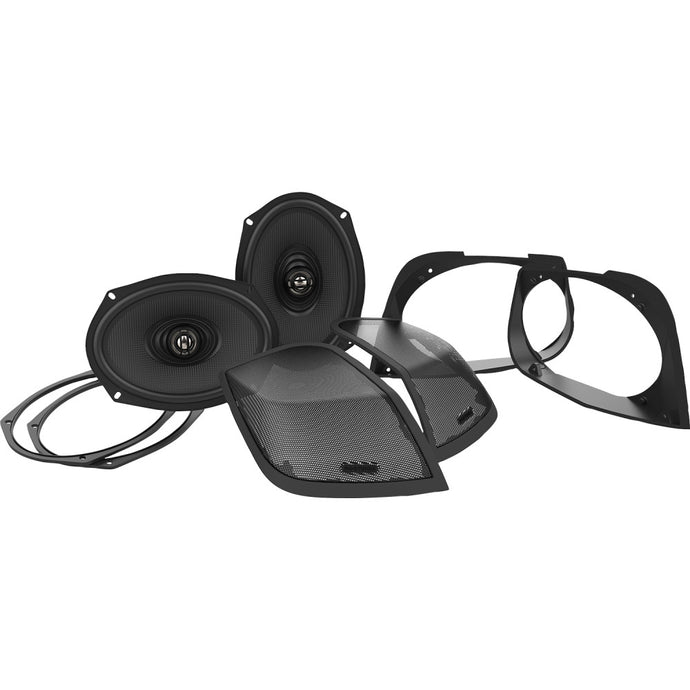 Hogtunes RETRO 692 LID-RM Retro Cut-In Speaker LID Kit with Speakers
