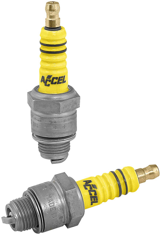 Accel 2418 U-Groove Spark Plugs - 2418 - 2 Qty.