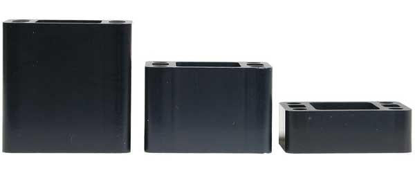 Sp1 SM-08066-2 Handlebar Riser Block for Flat Style Steering Post - 2in. Rise