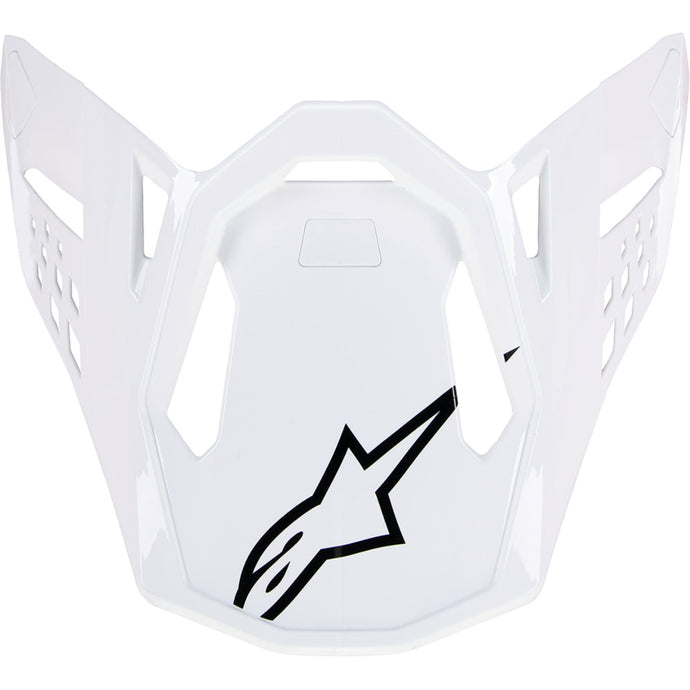 Alpinestars Visor for S-M10 Helmet - White Glossy