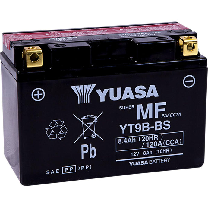 Yuasa YUAM629B4 Maintenance Free Battery - YT9B-BS