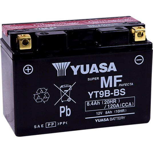 Yuasa YUAM629B4 Maintenance Free Battery - YT9B-BS