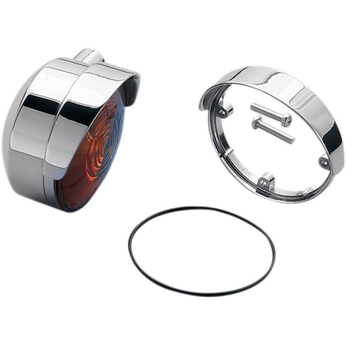 Drag Specialties DS-720112 Die-Cast Turn Signal Visors