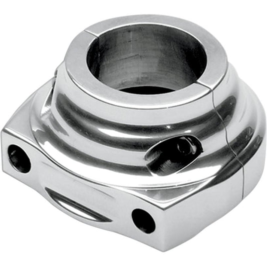 Performance Machine 0063-2002-CH Dual-Cable Throttle Housing - Snap-In Style - Chrome