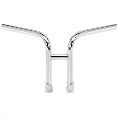 Biltwell Inc. 6201-1056 1in. Re-Bar Slotted Handlebar - Chrome