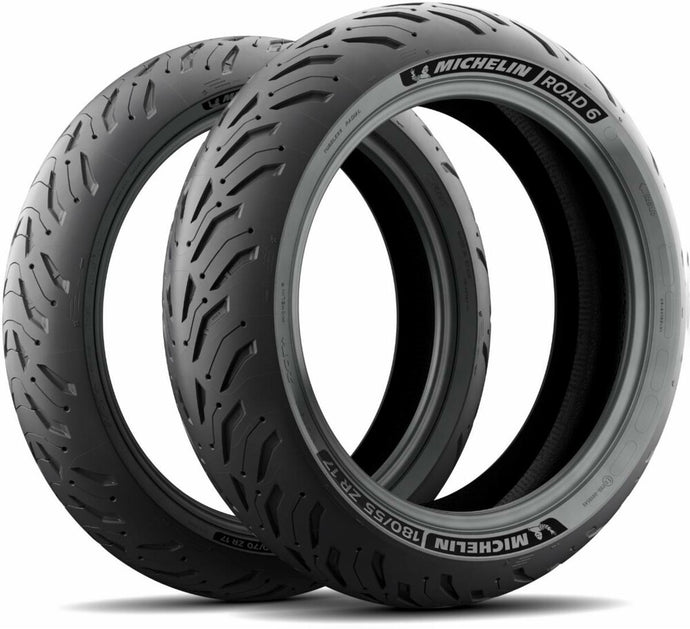 Michelin 07255 Road 6 Rear Tire - 190/55ZR17