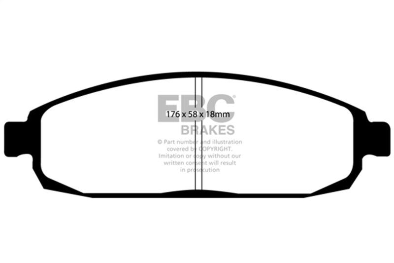 Load image into Gallery viewer, Ebc DP61732 EBC Greenstuff Brake Pad Sets
