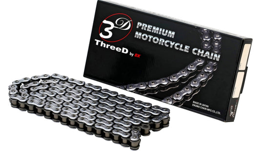 Ek Chain 520L3D-120C 520 L3D Drive Chain - 120 Links - Chrome