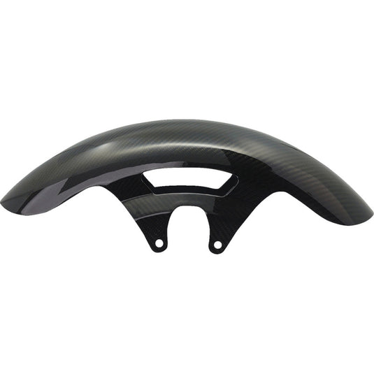 Arlen Ness 210-010 Carbon Fiber Cafe Fender - 18in. - Black