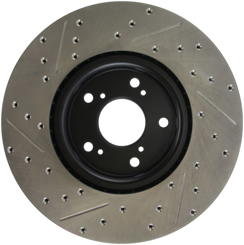 Load image into Gallery viewer, Stoptech 127.40062L ST Slot &amp; Drill Brake Rotors
