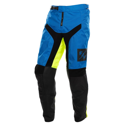 Fasthouse Carbon Echo Pants (34, Electric Blue/Hi Viz)