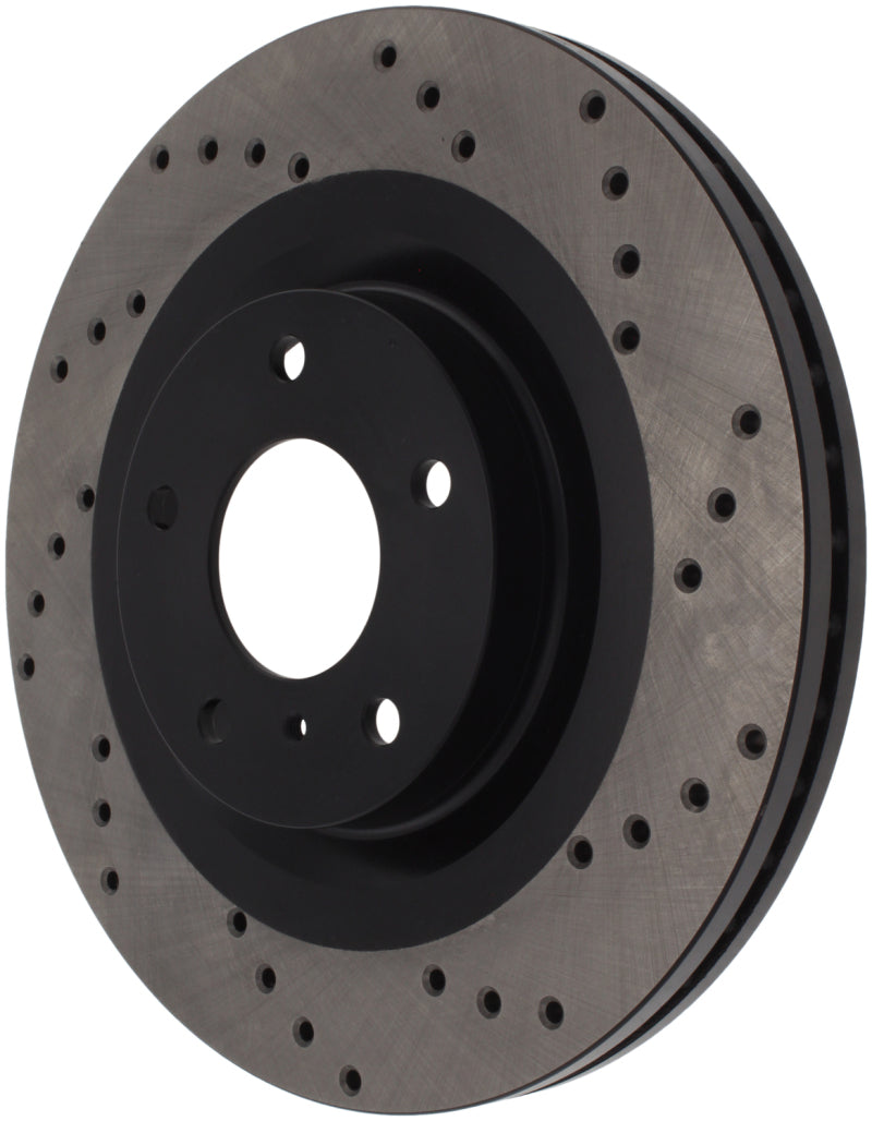 Load image into Gallery viewer, Stoptech 128.42080L ST Drilled Sport Brake Rotors
