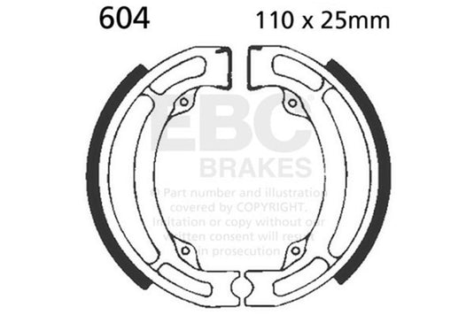 Ebc Powersports 604 EBC FA-SFA-X Brake Pads
