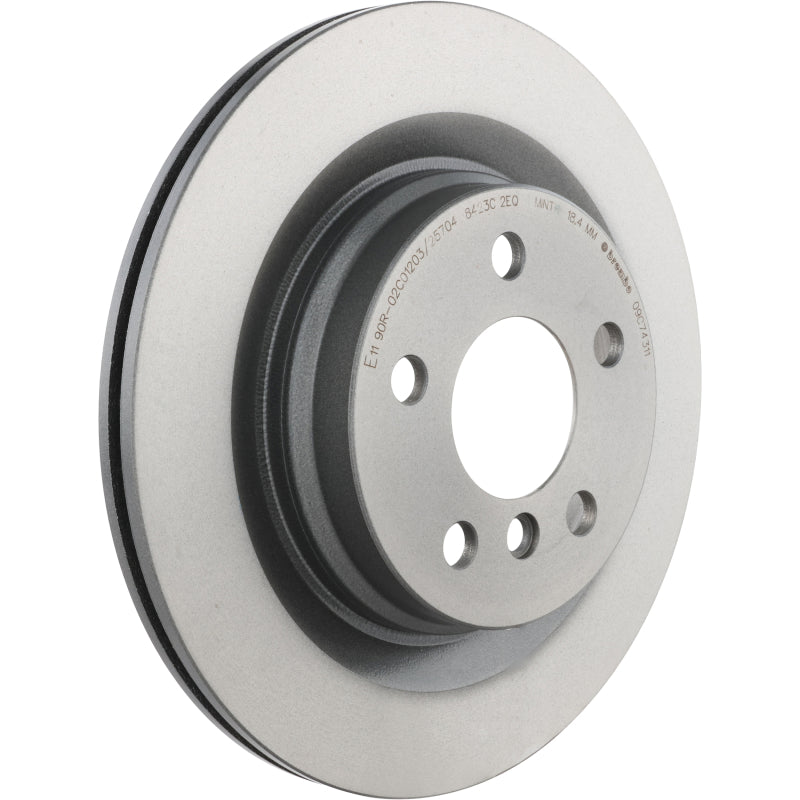 Load image into Gallery viewer, Brembo Oe 09.C743.11 BRE UV Coated OE Equiv Rotors
