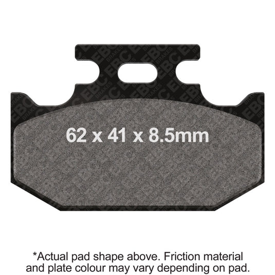 Ebc Powersports MXS152 EBC MXS Sport Brake Pads