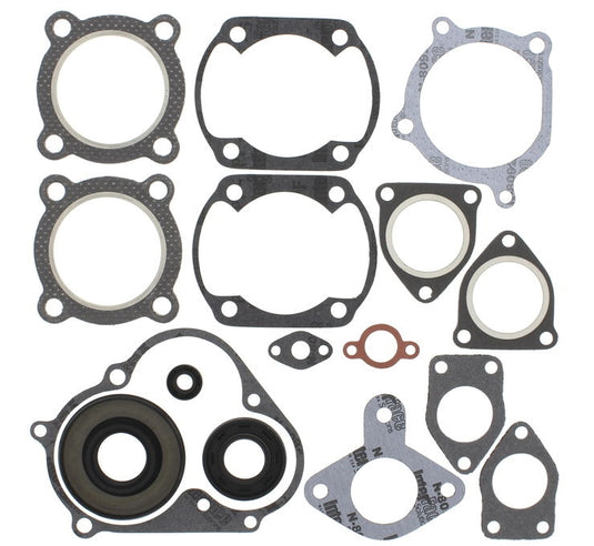 Vertex 711142 Complete Gasket Kit with Oil Seals
