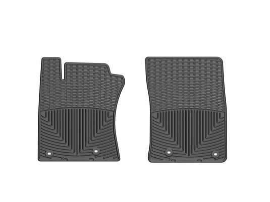 Weathertech W307 WT Rubber Mats - Front - Blk