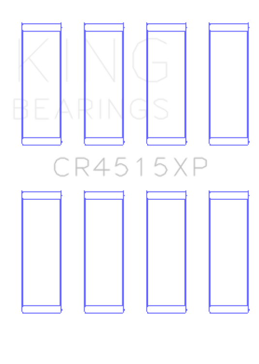 King Engine Bearings CR4515XP KING Performance Rod Bearings