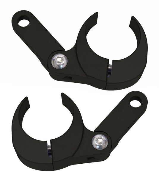 Modquad LMAP-1.25-BLK Pillar Light Bar Mount - 1-1/4in. - Black