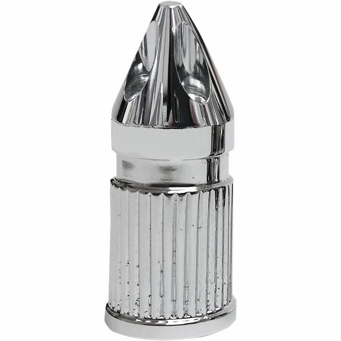 Avon Grips SVC-308-CH-SPK Valve Stem Caps - Spike - Chrome
