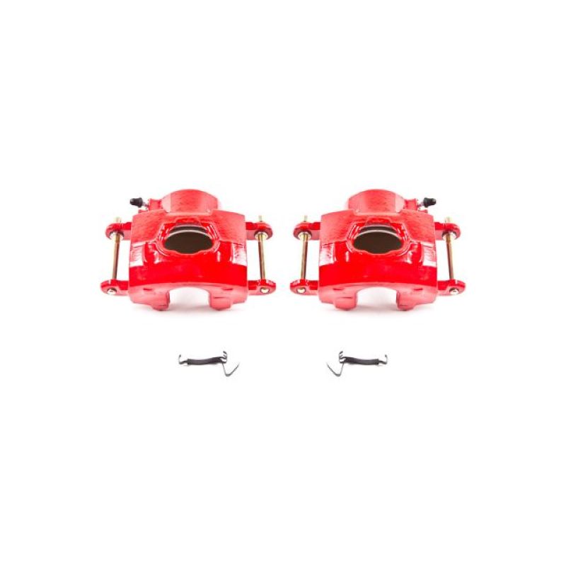 Load image into Gallery viewer, Powerstop S4020 PSB Red Calipers
