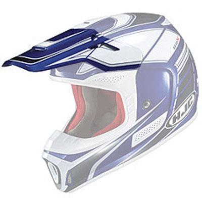 Hjc Visor for SPX Contact Helmet - MC-2 Blue