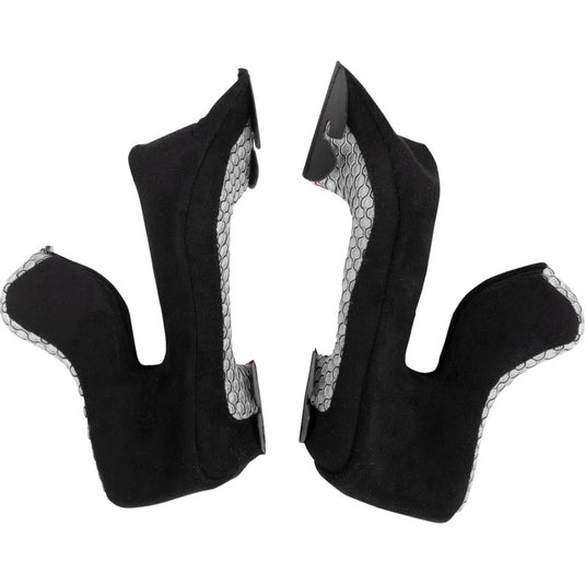 Moose Offroad Cheek Pads for MR3 Helmets - Md - Black