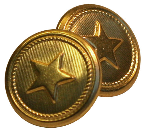 Shoei Replacement Star Buttons with Posts in Gold