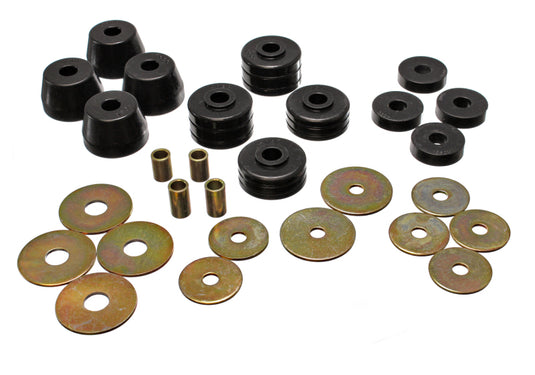 Energy Suspension 5.4101G ES Body Mounts - Black