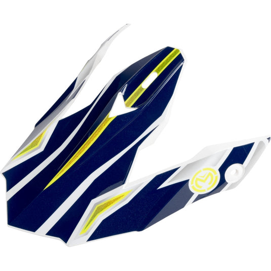 Moose Offroad Peak for MR3 F.A.F. Helmets - Navy/White/Green