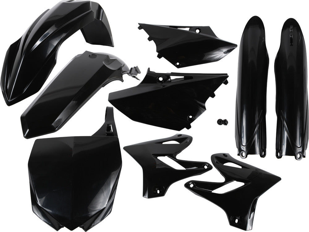 Acerbis 2402960001 Full Plastic Kit - Black