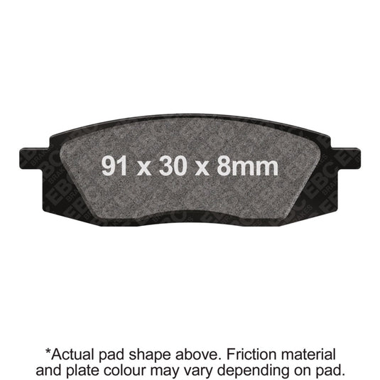 Ebc Powersports FA105X EBC FA-SFA-X Brake Pads
