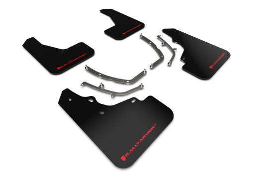 Rally Armor MF61-UR-BLK/RD RAL UR Blk Flap/Rd Logo