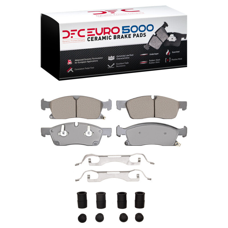 Load image into Gallery viewer, Dfc 1600-1904-11 DFC Euro 5000 Ceramic Brake Pads
