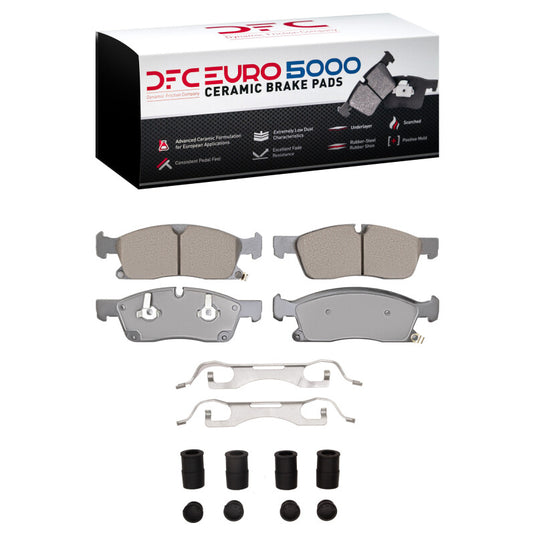 Dfc 1600-1904-11 DFC Euro 5000 Ceramic Brake Pads