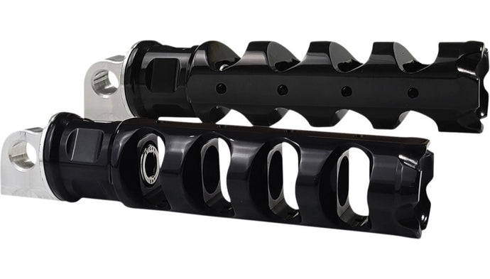 Accutronix RP111-AKB Muzzle Brake Folding Footpeg - Black