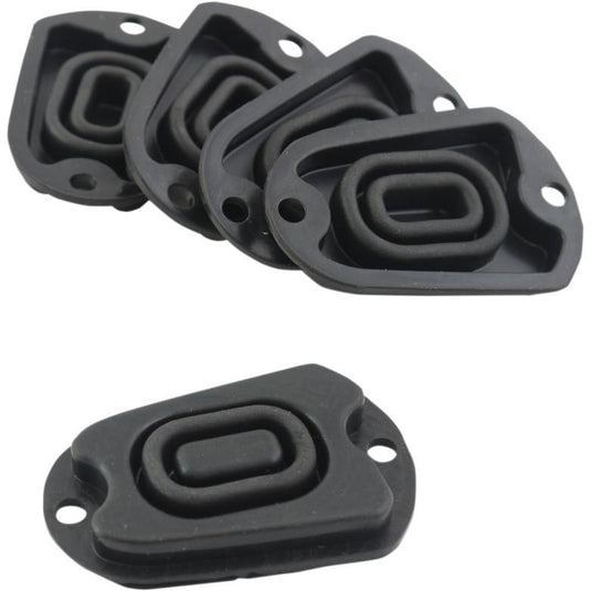 Drag Specialties 1731-0605 Replacement Gaskets for Rear Brake Master Cylinder Cover Kit - 5pk.
