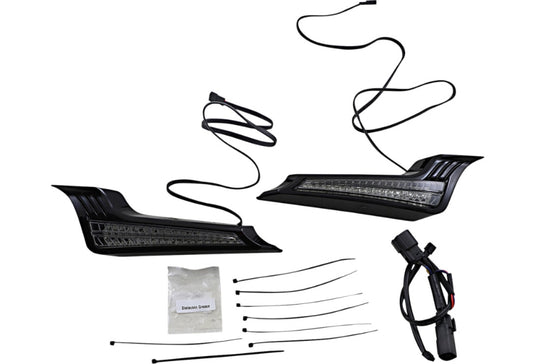 Ciro 40046 Fascia Lights - Black/Amber