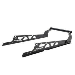 Zbroz Racing K40-0621543-01 Rear Bumper - 165in. - Black