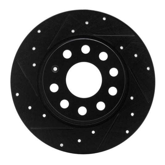 R1 Concepts 633-74031L RNC Brake Rotor - Drill & Slot