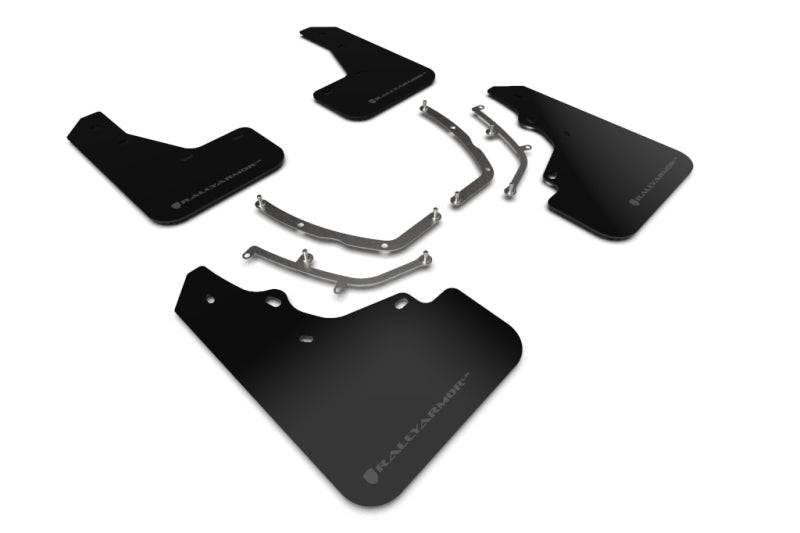 Load image into Gallery viewer, Rally Armor MF61-UR-BLK/DGRY RAL UR Blk Flap/Dark Grey Logo
