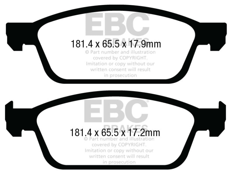 Load image into Gallery viewer, Ebc DP33008C EBC Redstuff Brake Pad Sets
