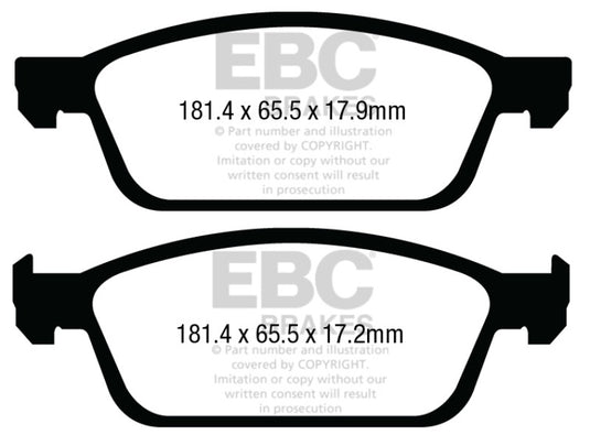 Ebc DP33008C EBC Redstuff Brake Pad Sets