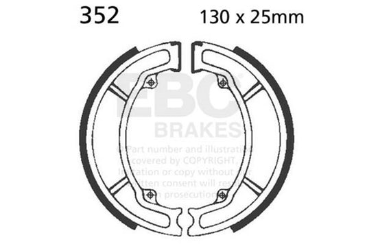 Ebc Powersports 352 EBC FA-SFA-X Brake Pads
